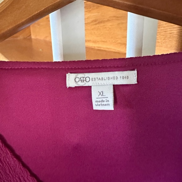 Faux Wrap Front Dress - Picture 3 of 4